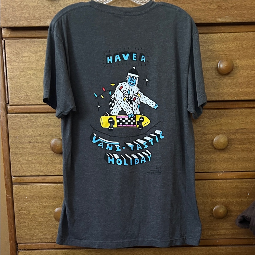 Vans Christmas t-shirt